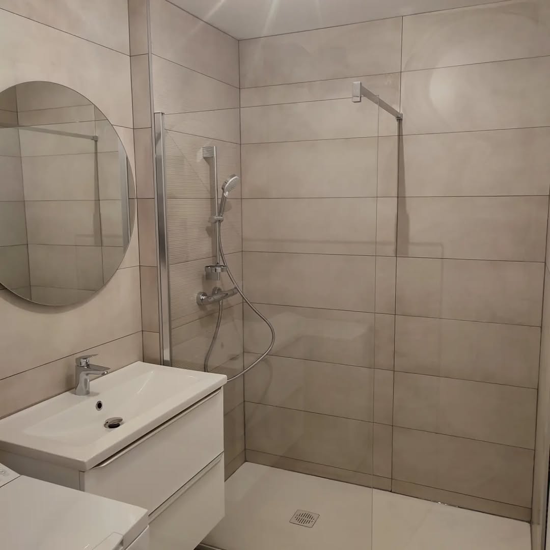 installation de douche italienne sur saint etienne apres